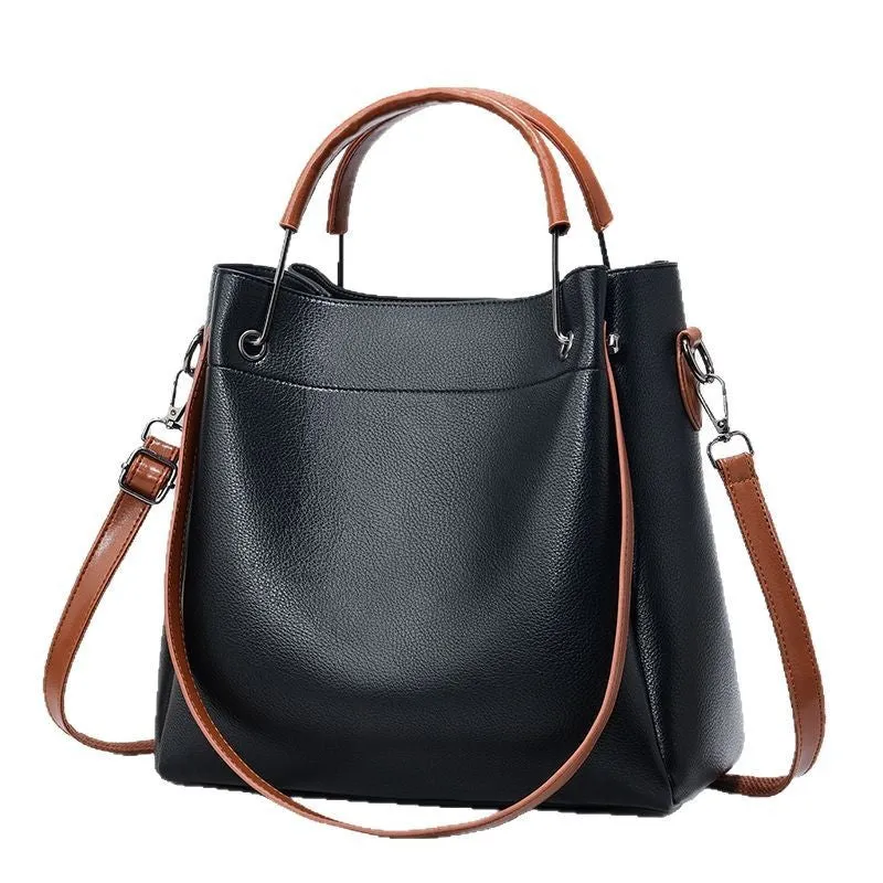 Women's PU rhombus quilted shoulder bag in beige with smooth polyester lining and compact 26x7x18cm size