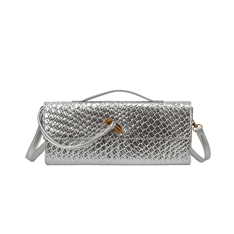 Retro PU leather shoulder messenger bag in hard construction with single strap and polyester lining, multiple colour options.