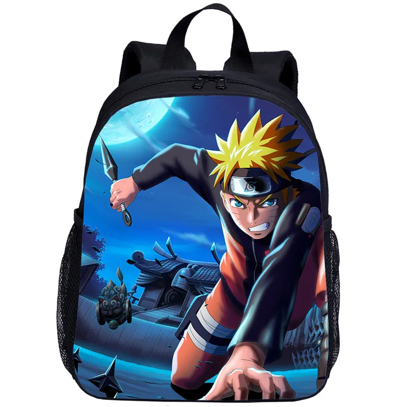 Customised children's school backpack in polyester with breathable mesh back in beige, black, blue, brown, light green, sky blue, white