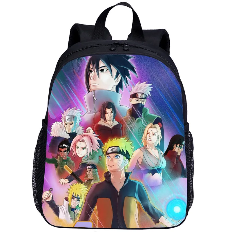 Customised children's school backpack in polyester with breathable mesh back in beige, black, blue, brown, light green, sky blue, white
