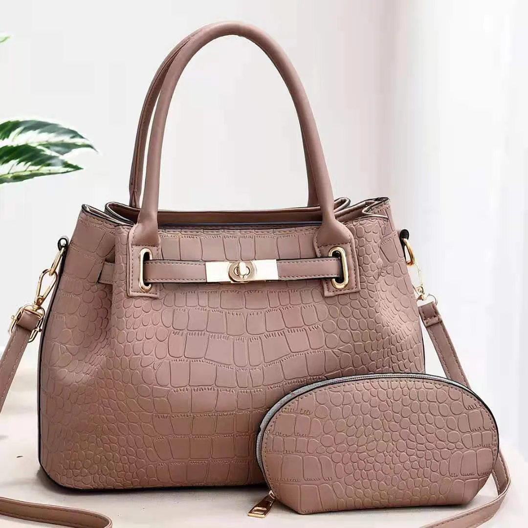 Large capacity women's PU shoulder bag in solid colour with single shoulder strap, available in multiple colours