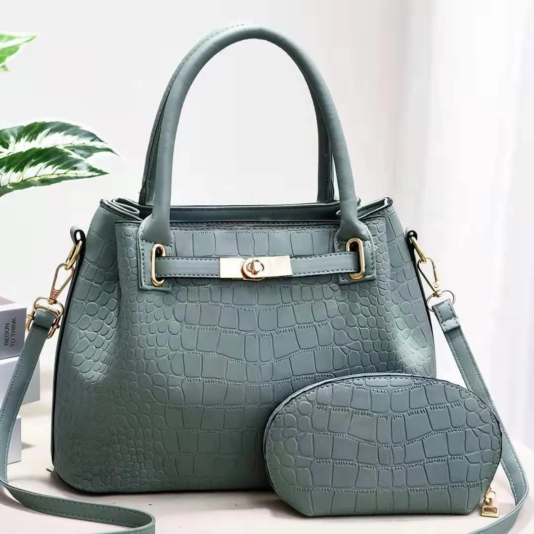 Large capacity women's PU shoulder bag in solid colour with single shoulder strap, available in multiple colours
