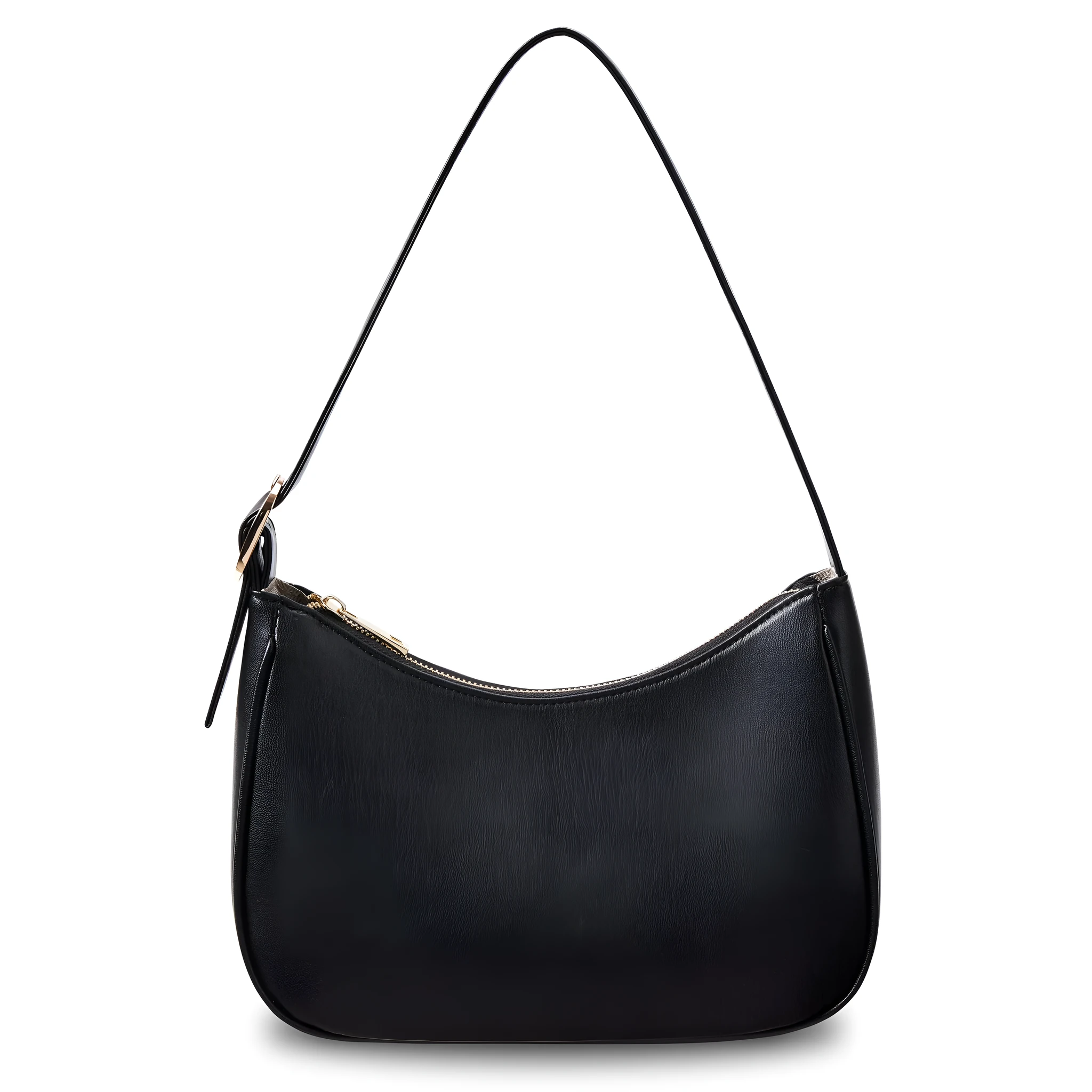 Simple retro waterproof shoulder bag in multiple colour options made from PU material