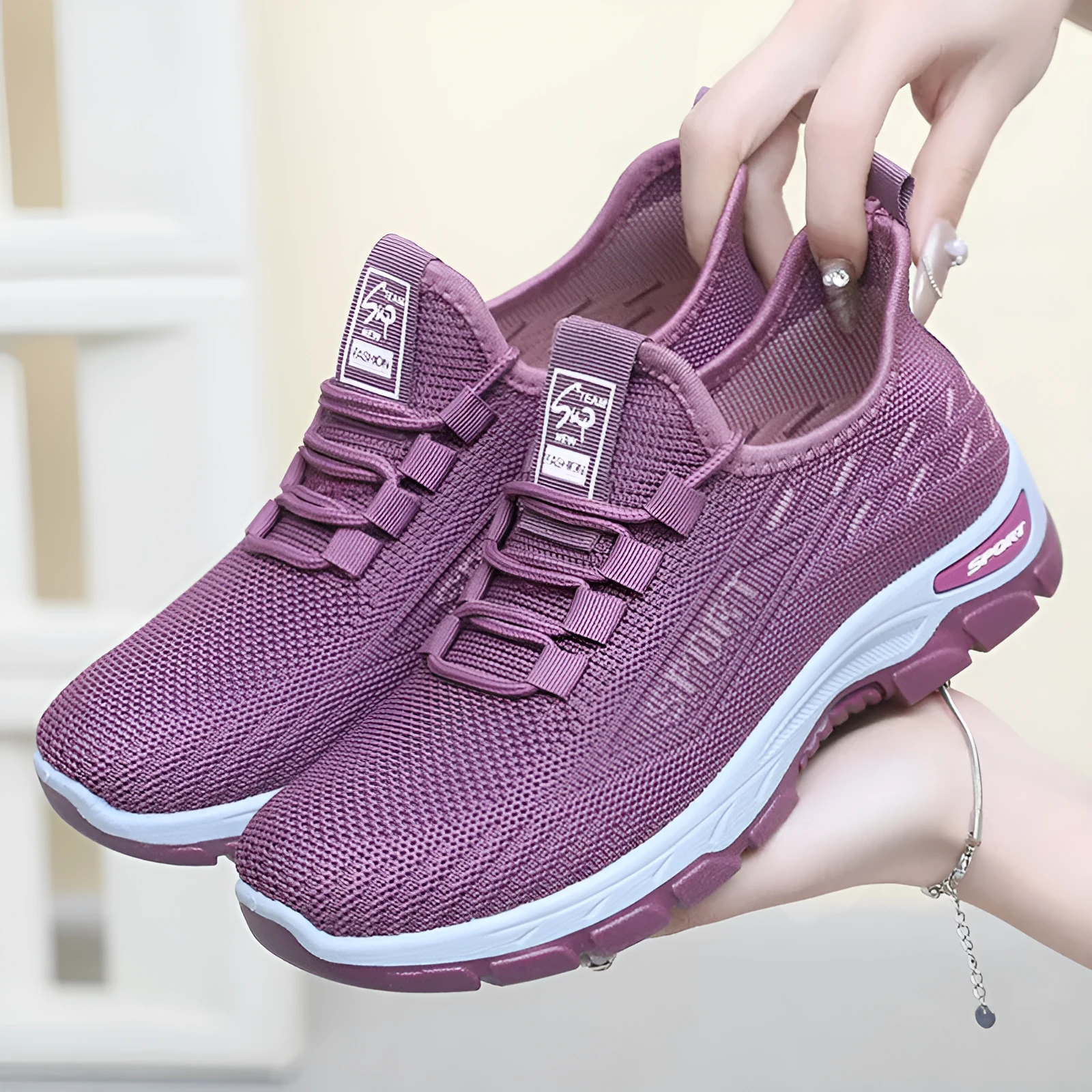 Casual low-top sneakers with soft PVC soles in multiple colour options for men and women