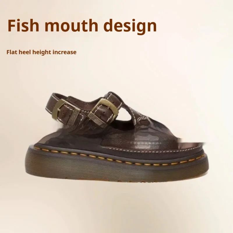 Men's black embroidered floral beach sandals with flat heel and PU upper.
