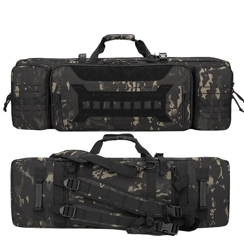 Outdoor Real CS 36-inch water bomb bag in black polyester with solid colour design for paintball and fishing sports