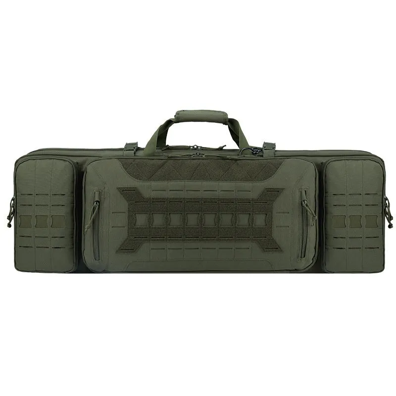 Outdoor Real CS 36-inch water bomb bag in black polyester with solid colour design for paintball and fishing sports