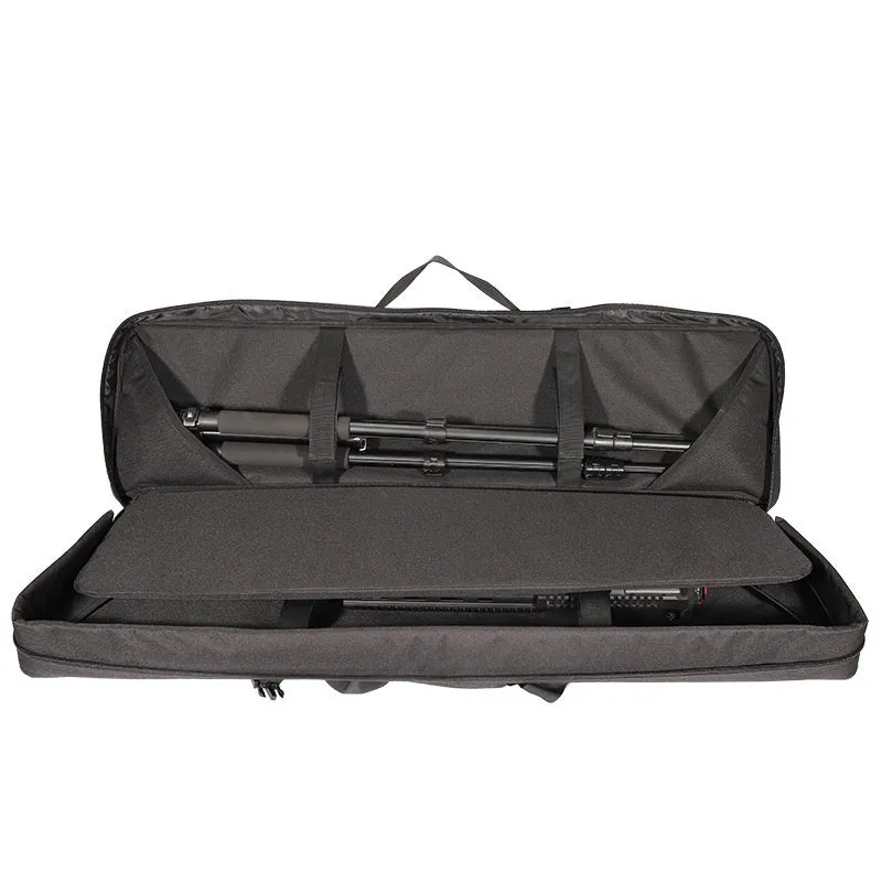 Outdoor Real CS 36-inch water bomb bag in black polyester with solid colour design for paintball and fishing sports