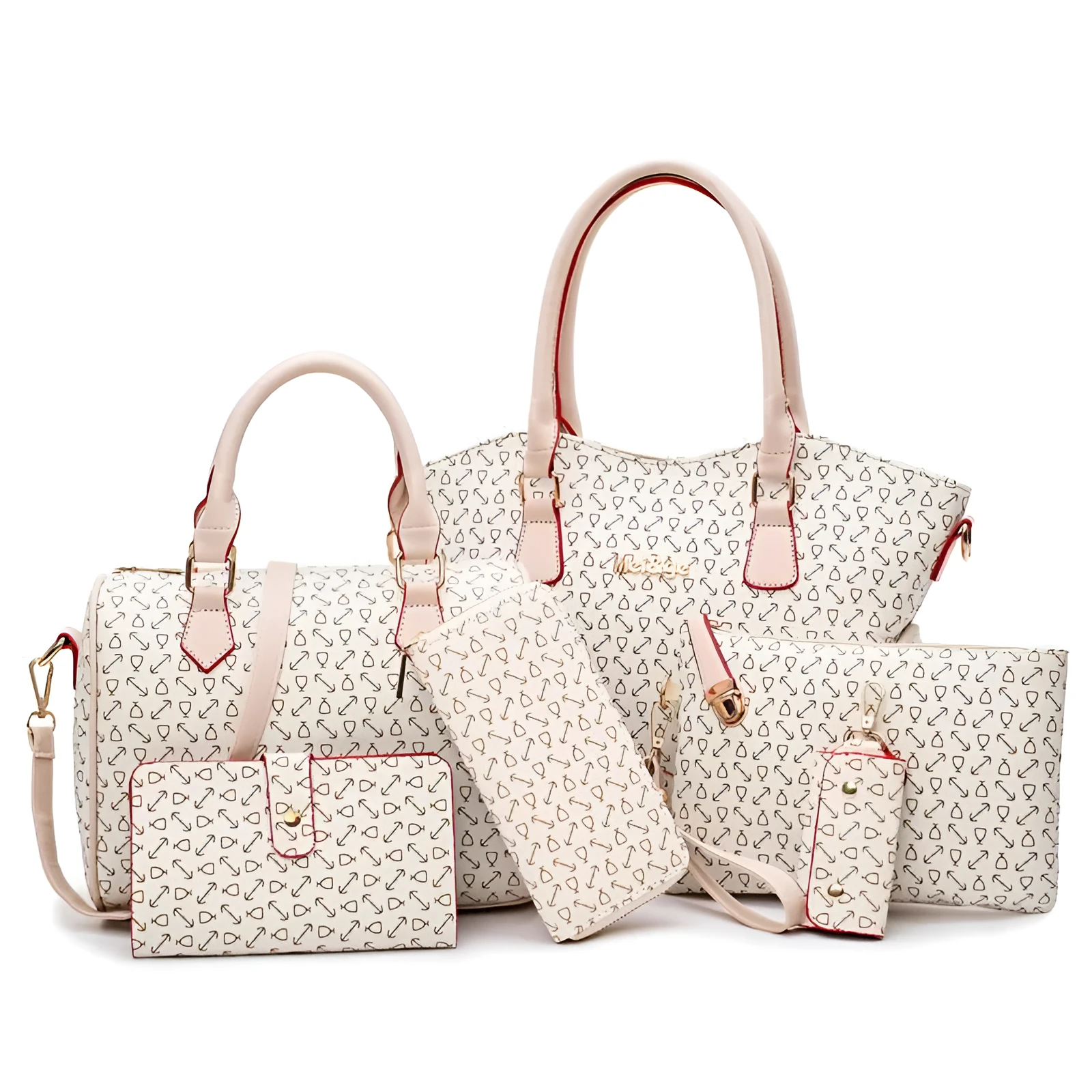 Women's soft PU shoulder bag in horizontal square shape with zipper closure, available in blue, pink, beige, and brown