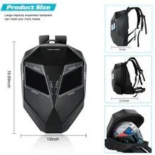 LED smart backpack with 48x48 full-colour screen, adjustable straps, and multiple compartments
