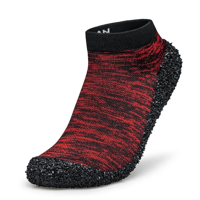 Multifunctional high top water shoes for couples in grey, red, black, and green with Gore-Tex lining and VIBRAM sole