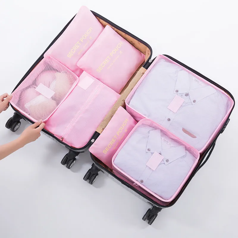 210D Oxford cloth travel packing cube in black, showing cube shape with zip closure, suitable for organising shoes and toiletries