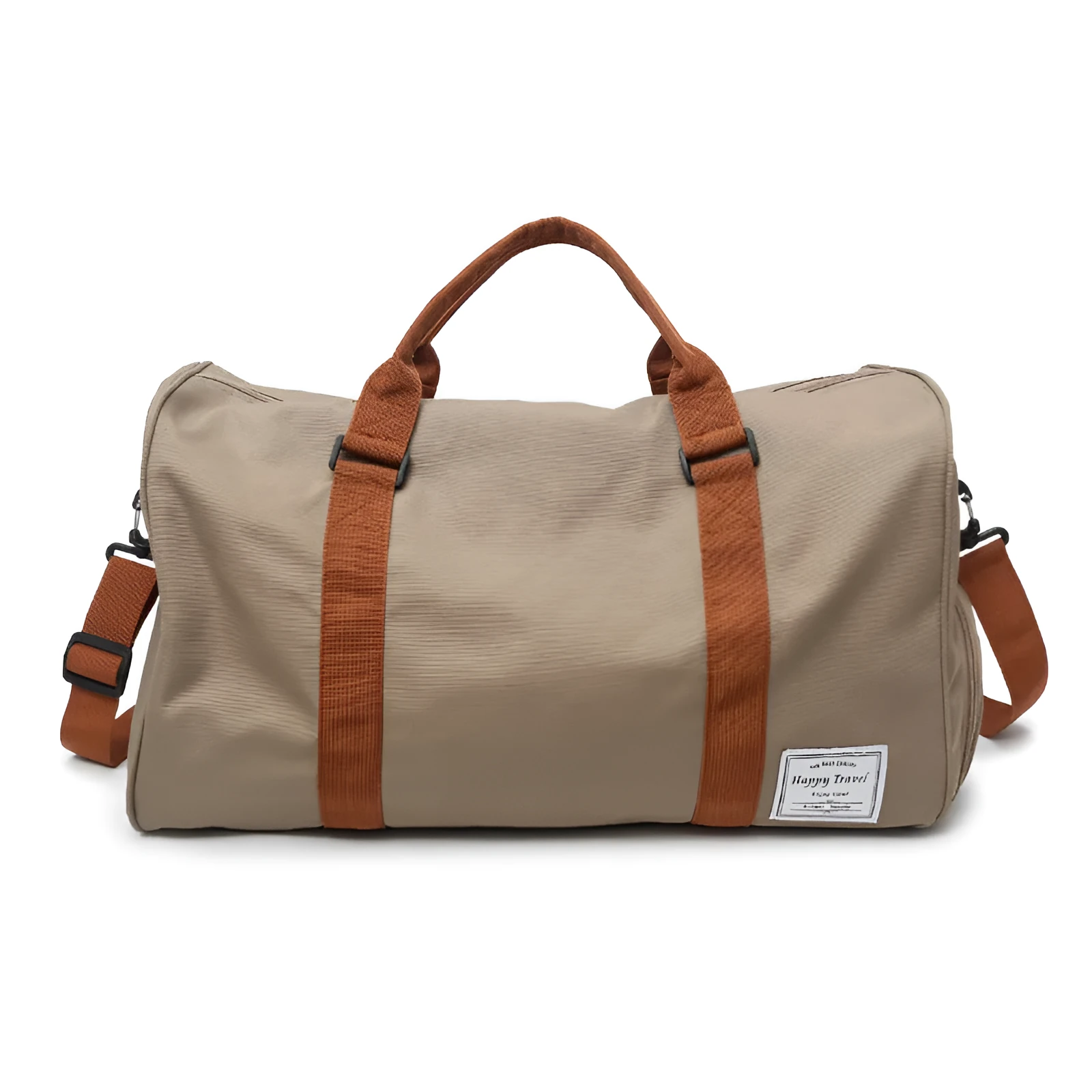 Large Oxford cloth travel duffel bag with waterproof design and independent shoe storage for gym and travel use