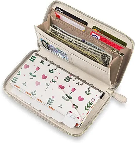 PU leather anti-theft RFID blocking card holder wallet showing colour options