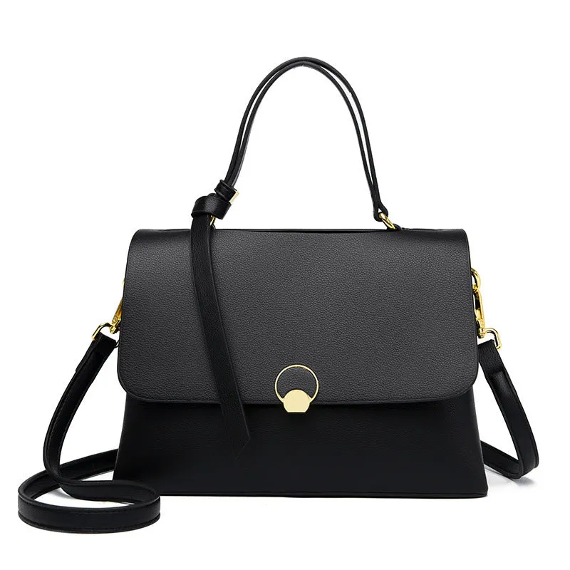 PU crossbody handbag in beige with sewing line detail and single shoulder strap