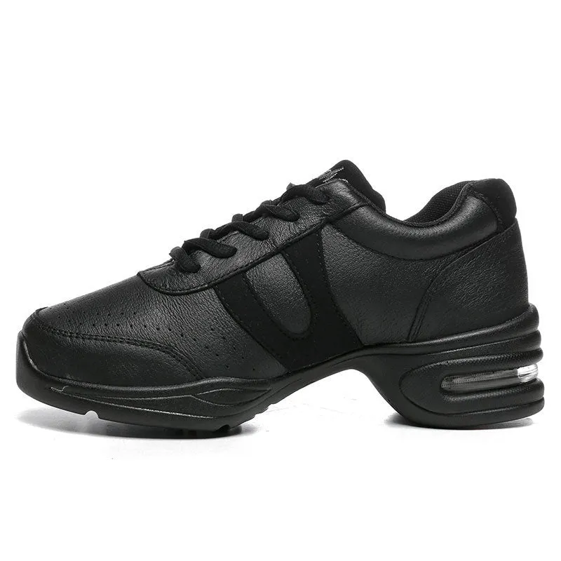 Modern women white mesh dancing shoes with polyurethane sole for dance sports