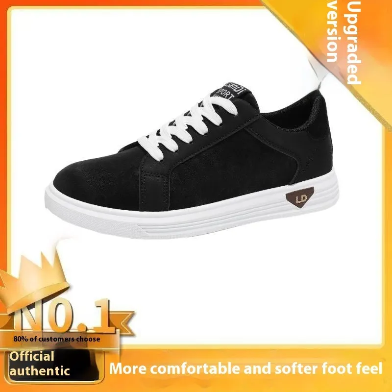 Men's snake pattern PU casual sneakers with high-cut ankle and rubber sole in black colour