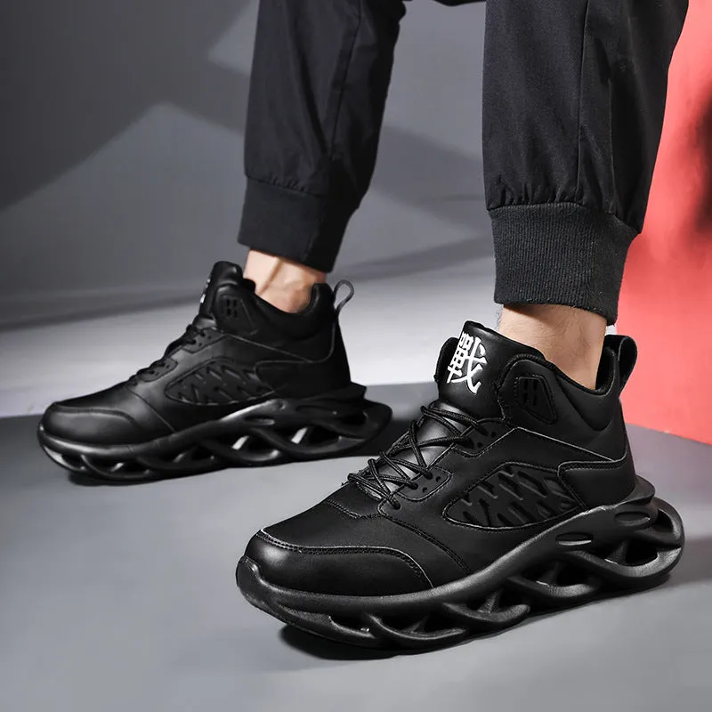 Men's camouflage sports leisure blade old shoes with round toe, low top, rubber sole and front tie in summer style