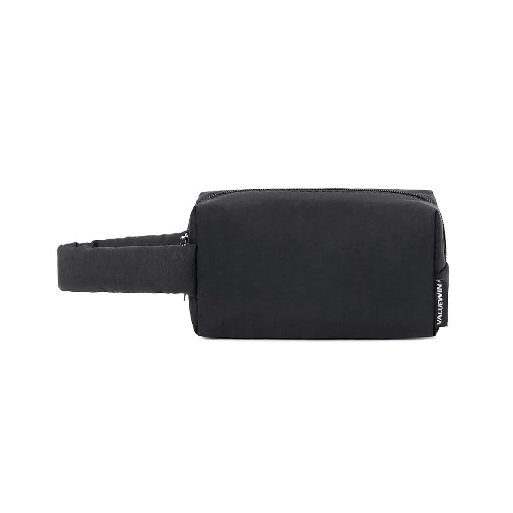 Digital accessories storage bag in khaki for cables headset and power bank