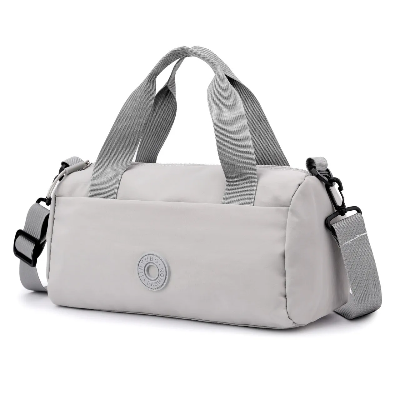 Oxford cloth one-shoulder short travel bag in solid colour, 30x14x16cm, six colour options