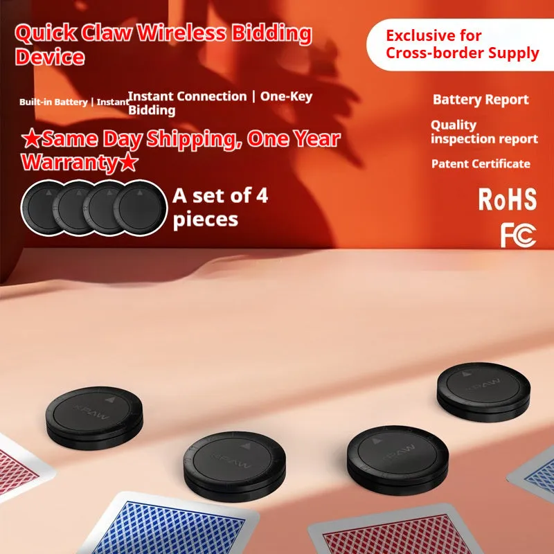 Automatic plastic card shuffling machine with long battery life for events