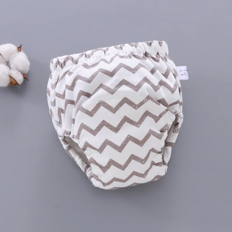 Pure cotton baby training pants, 6-layer gauze, washable diaper cover for potty training