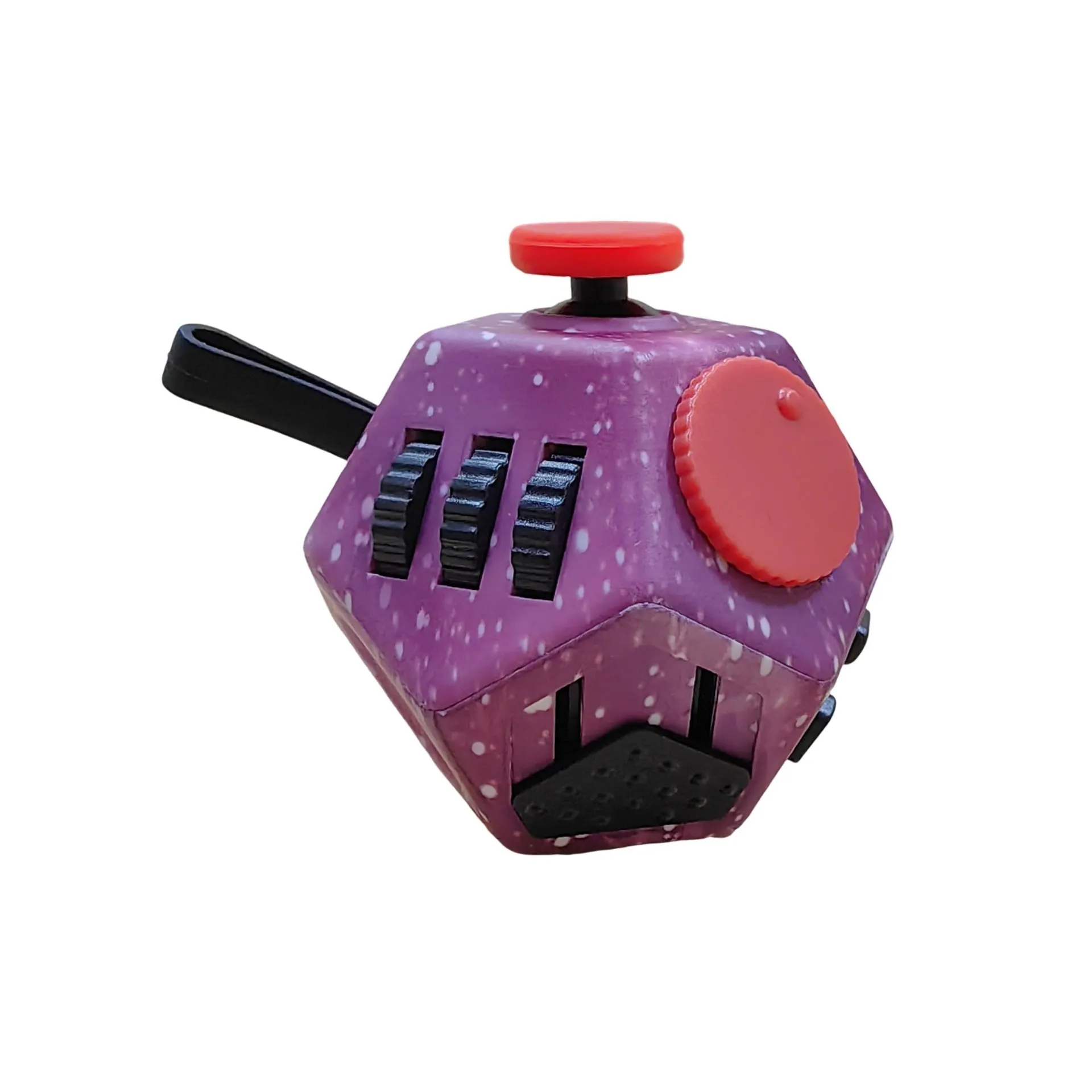 Plastic decompress squeezing toy dice in multiple colours for stress relief