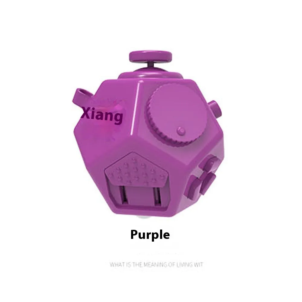 Plastic decompress squeezing toy dice in multiple colours for stress relief
