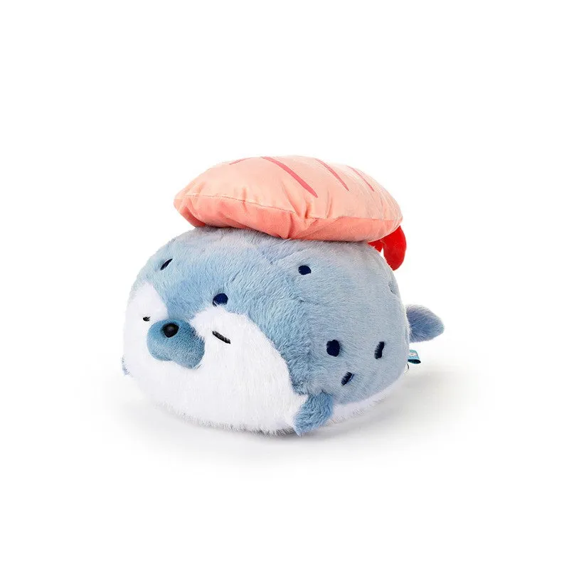 40cm plush toy soothing sleeping doll in brown with soft fabric and rounded shape