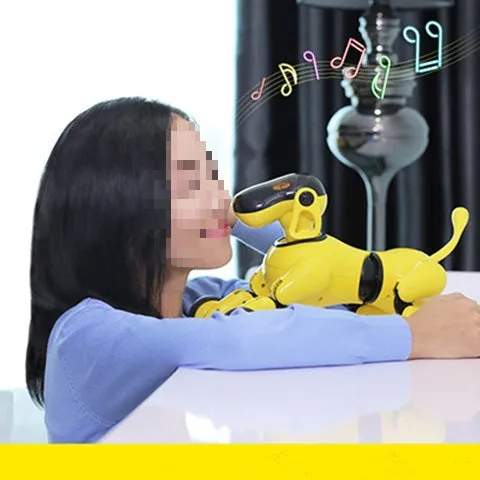 Kewang AI bionic robot dog first generation with voice control and ABS body
