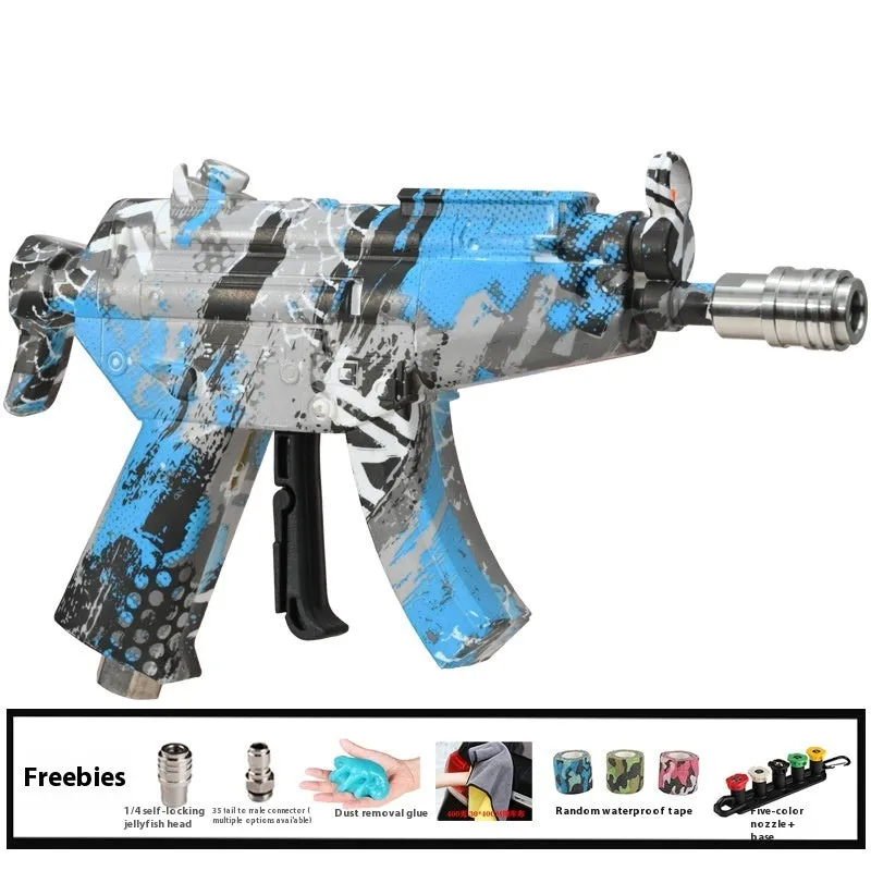 MP5 short high pressure PA pot foam cannon with nylon body and stainless steel connectors