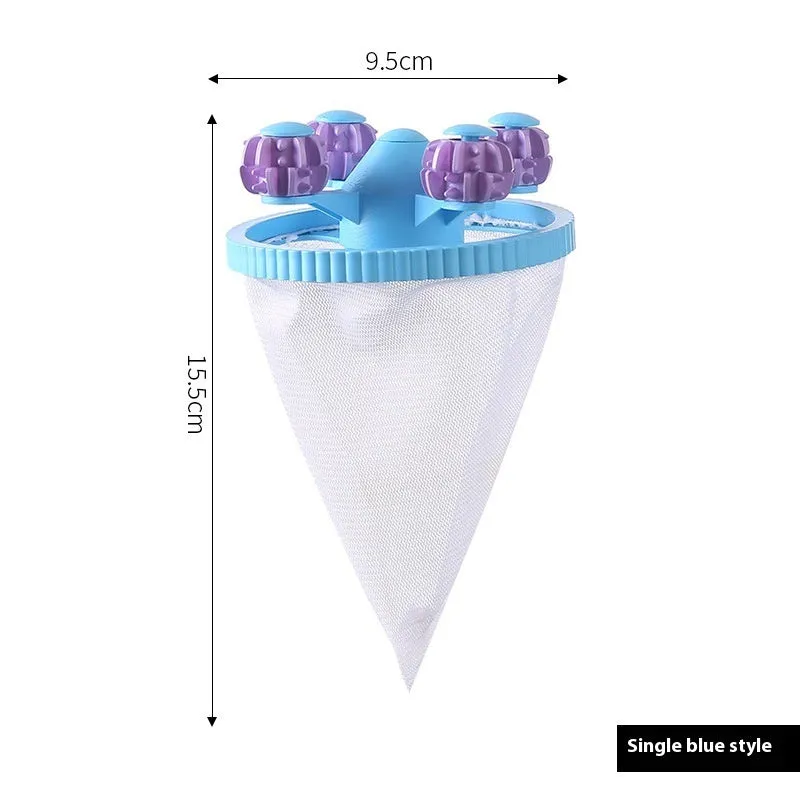 Universal washing machine filter screen hair removal gadget in modern simplicity style