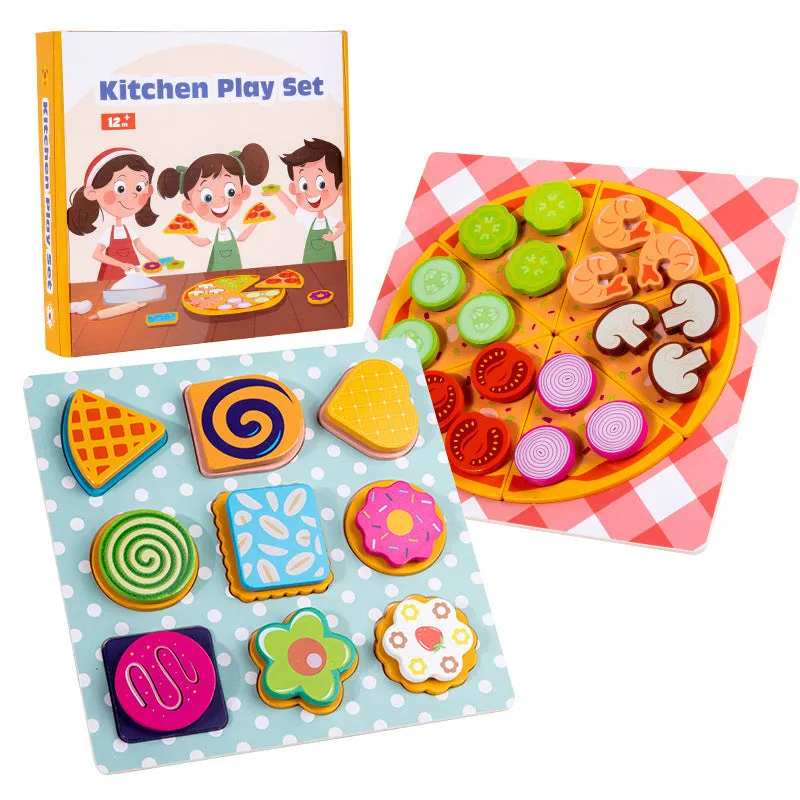 Personality children educational wooden toys for hand-brain coordination and sensory development