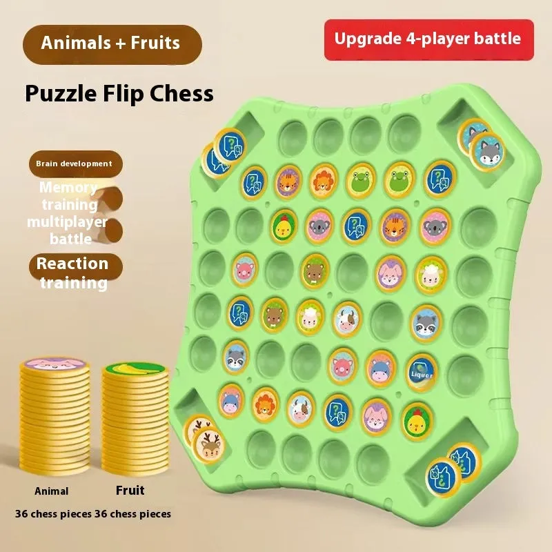 Children's double battle chess HeroCraft plastic educational puzzle toy with chess pieces
