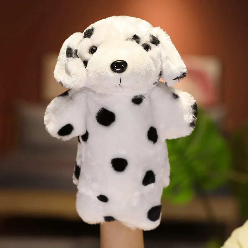 Plush hand puppet glove toy – 28cm soft animal puppet for children, rabbit design