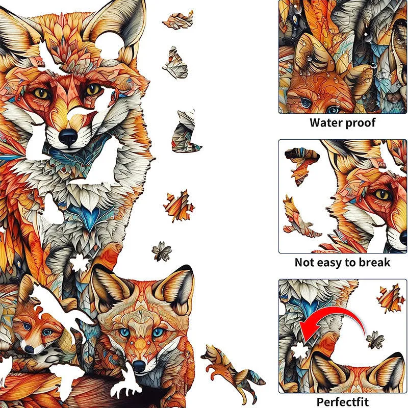 Common wooden puzzle toy illustration board jigsaw in A3 size for youth