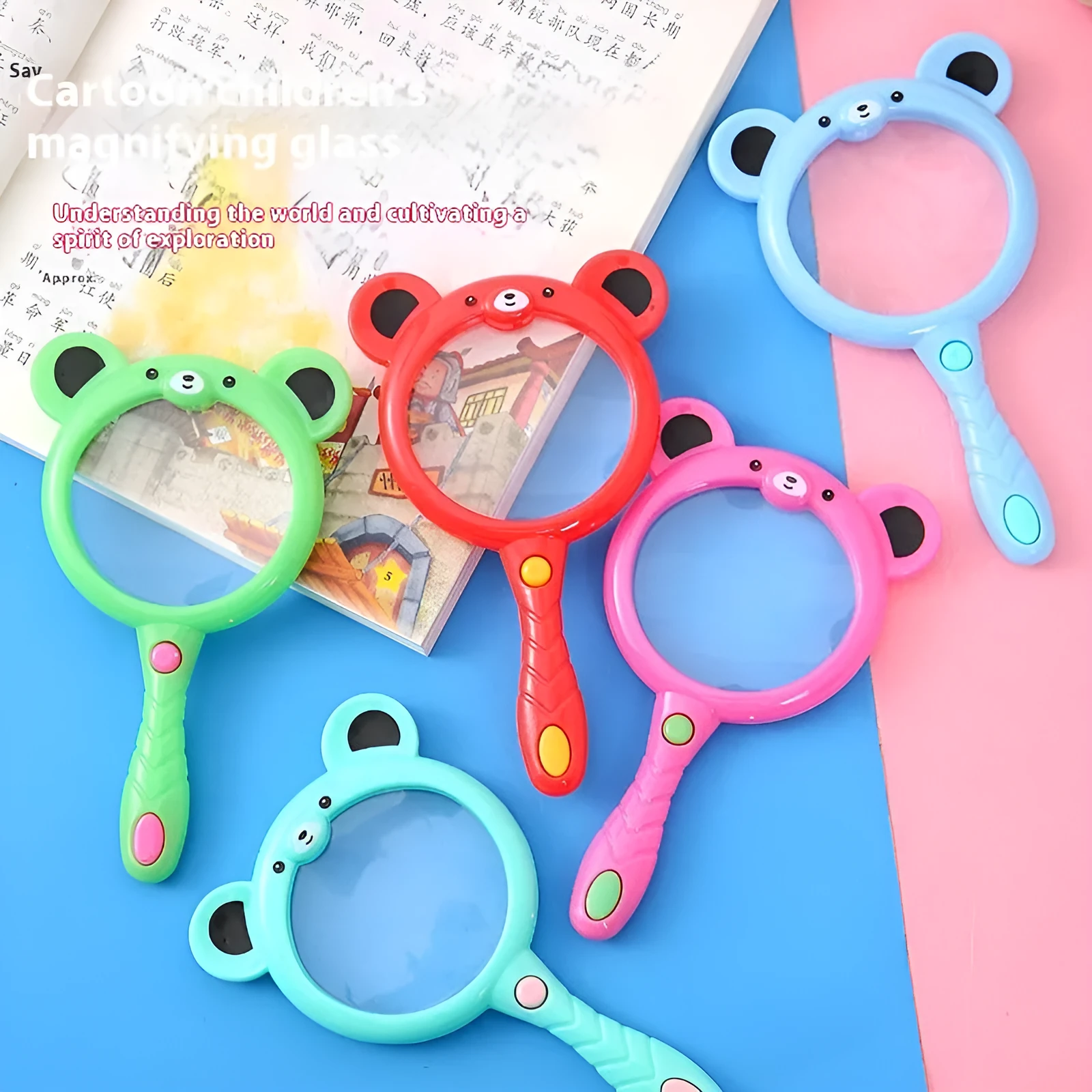 Children's non-electric magnifying glass for primary school observation ages 4-6