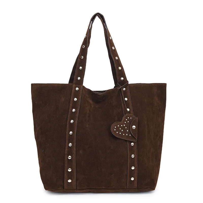 Black PU women's tote bag with double shoulder strap, shown with dimensions 33cm wide by 32cm tall.