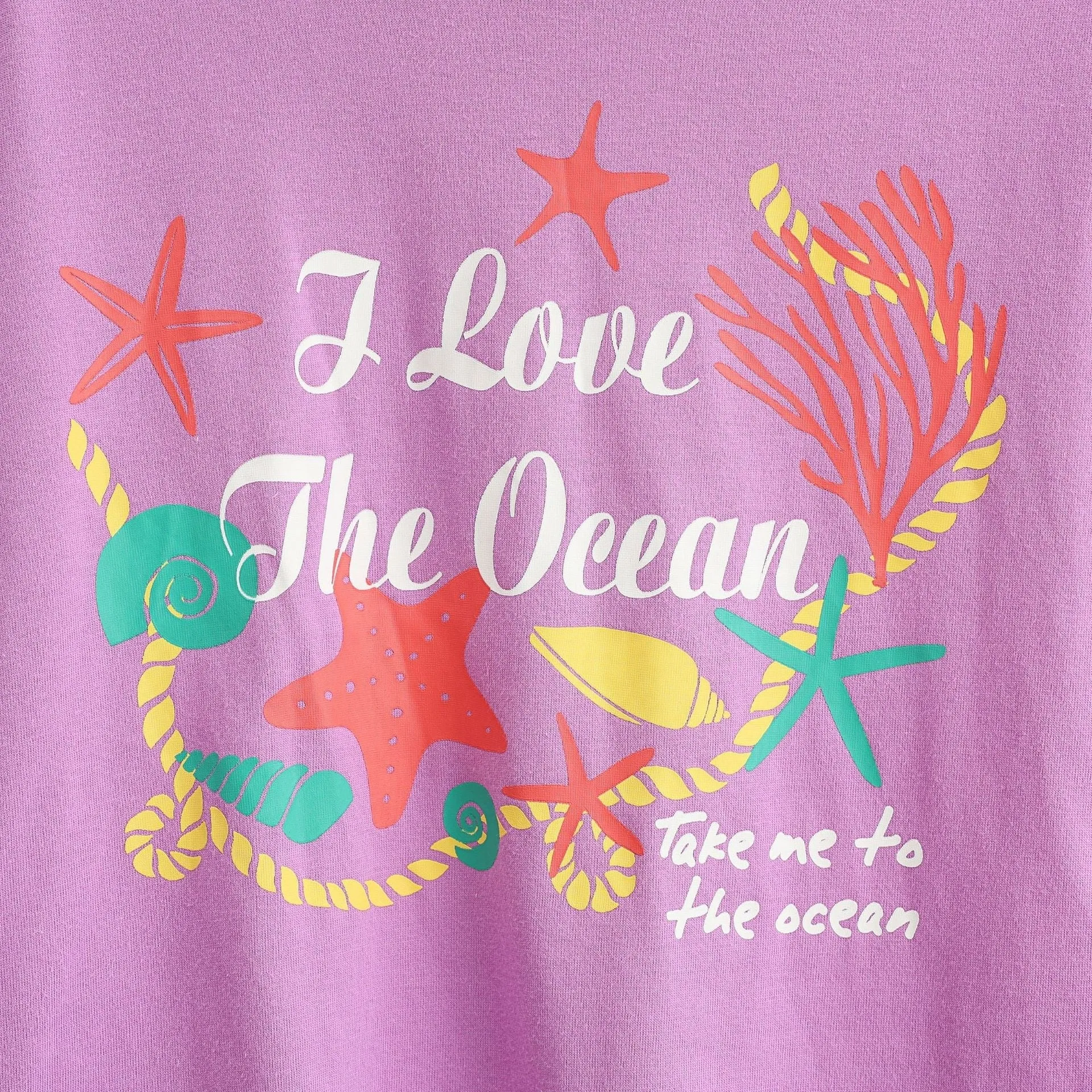 Girls' short sleeve cotton summer top with cartoon print in colour NT028