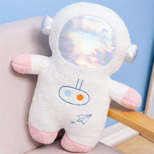 58cm astronaut outer space plush pillow toy with short plush fabric and PP cotton filling