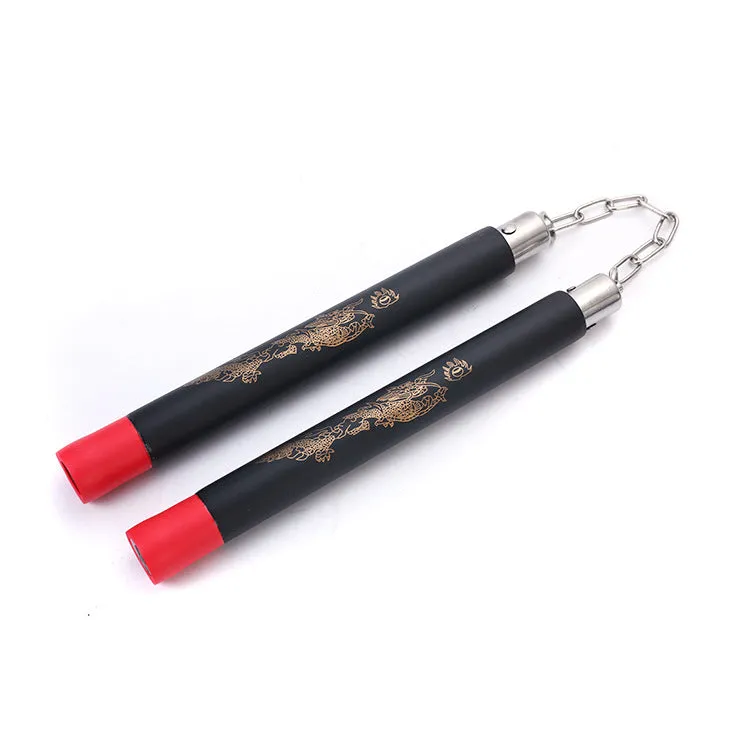 EVA sponge nunchaku for children beginners practice double jointed stick in multiple colours