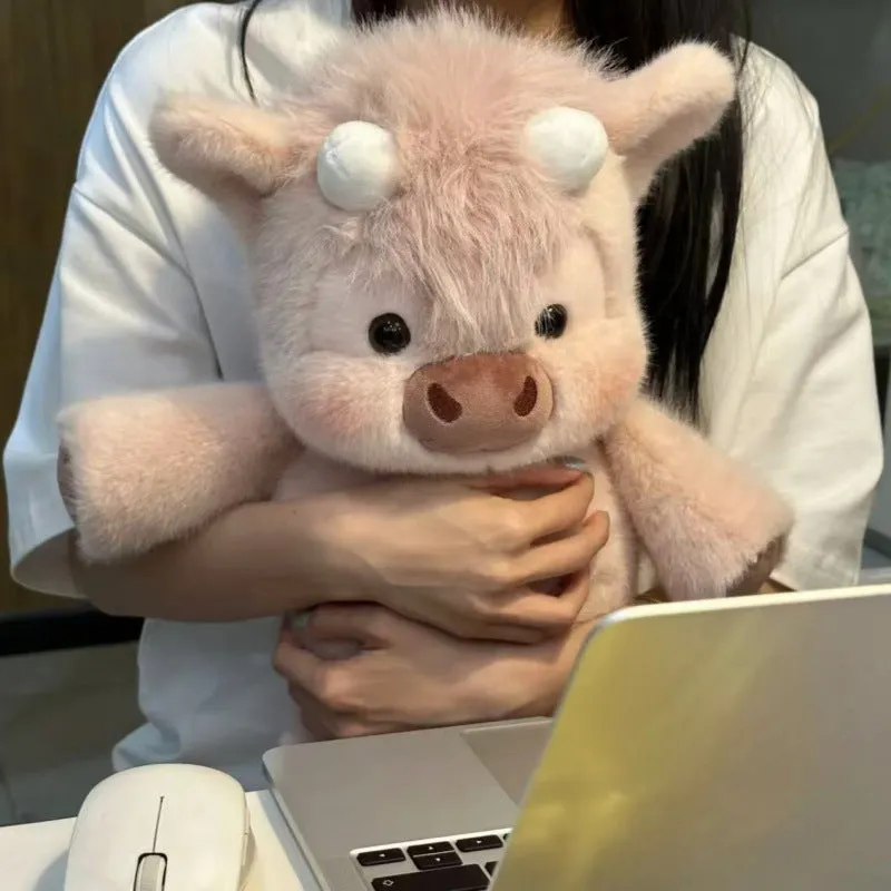 45cm soft plush teddy bear toy for children in guava dirty pink colour with huggable design
