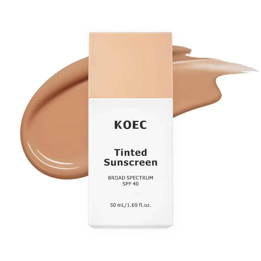 Colored protective cream moisturizing concealer foundation in 50ml tube with light and medium shade options