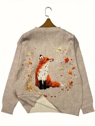 Loose fit digital printed t-shirt with lapel collar on a hanger
