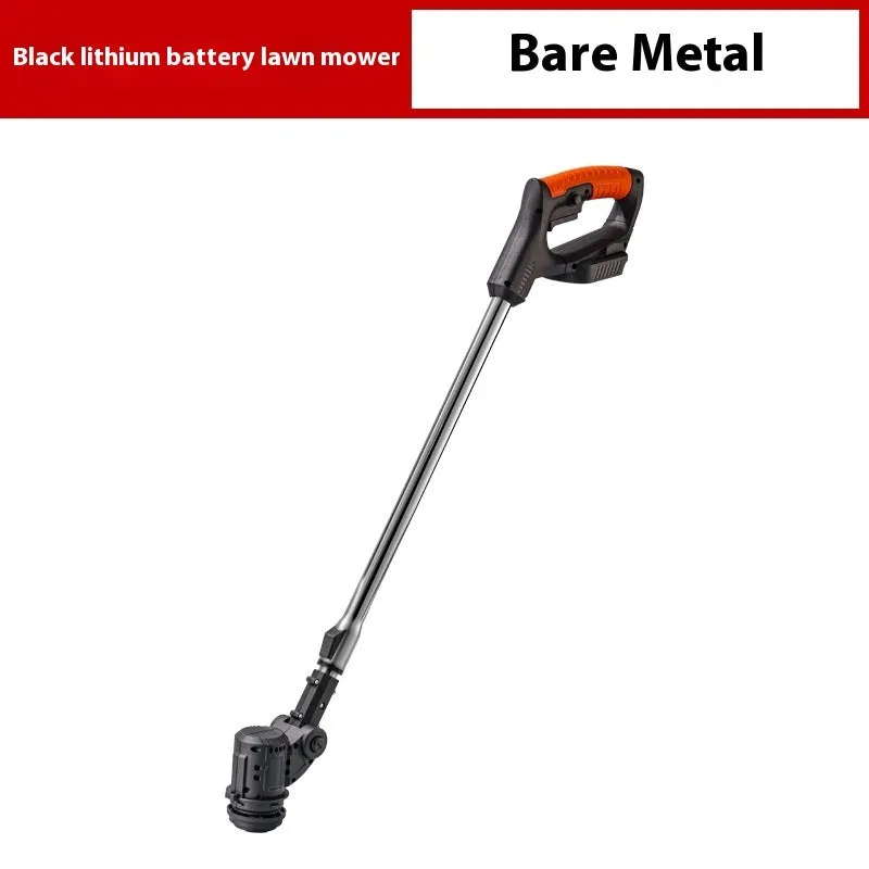 Household portable weeding machine with bare metal construction in three colour options