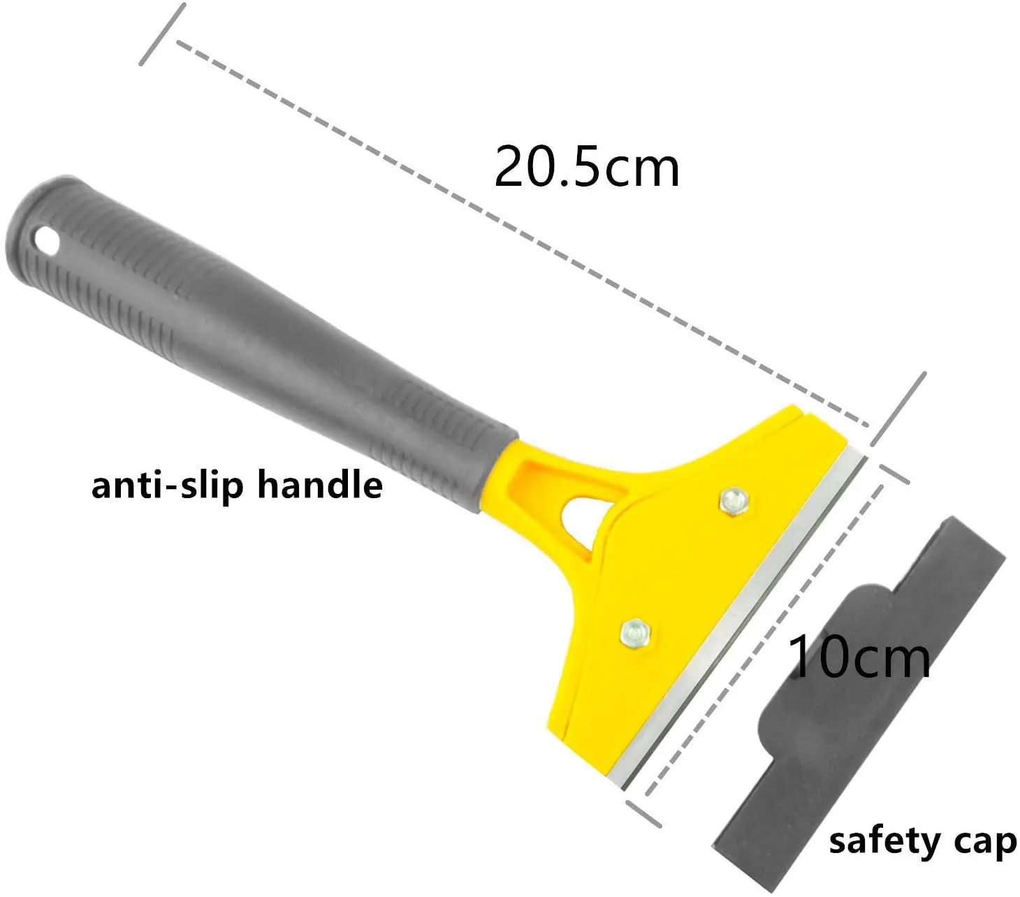 Plastic car film smoothing tool set for automotive window tint and vinyl wrap application.