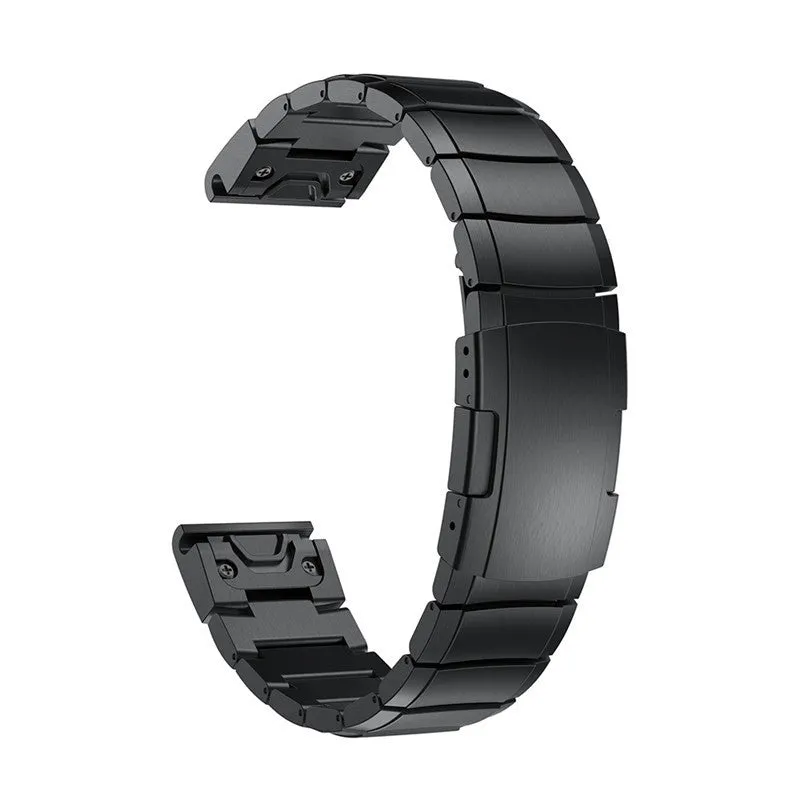 Stainless steel Garmin Fenix watch band in multiple colours and sizes
