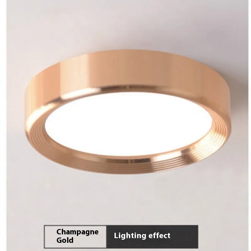 Ultra-thin surface mounted LED downlight in multiple shell colour options.