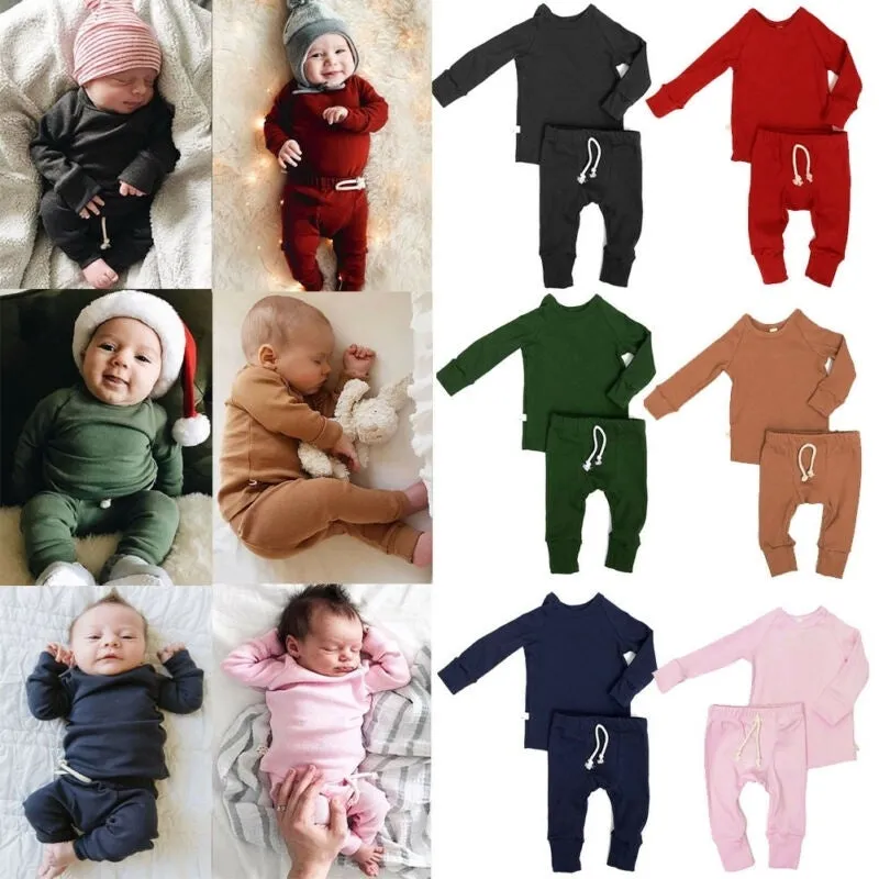 Blue cotton baby romper tracksuit set with cartoon pattern, shown on size chart for 6M to 24M.