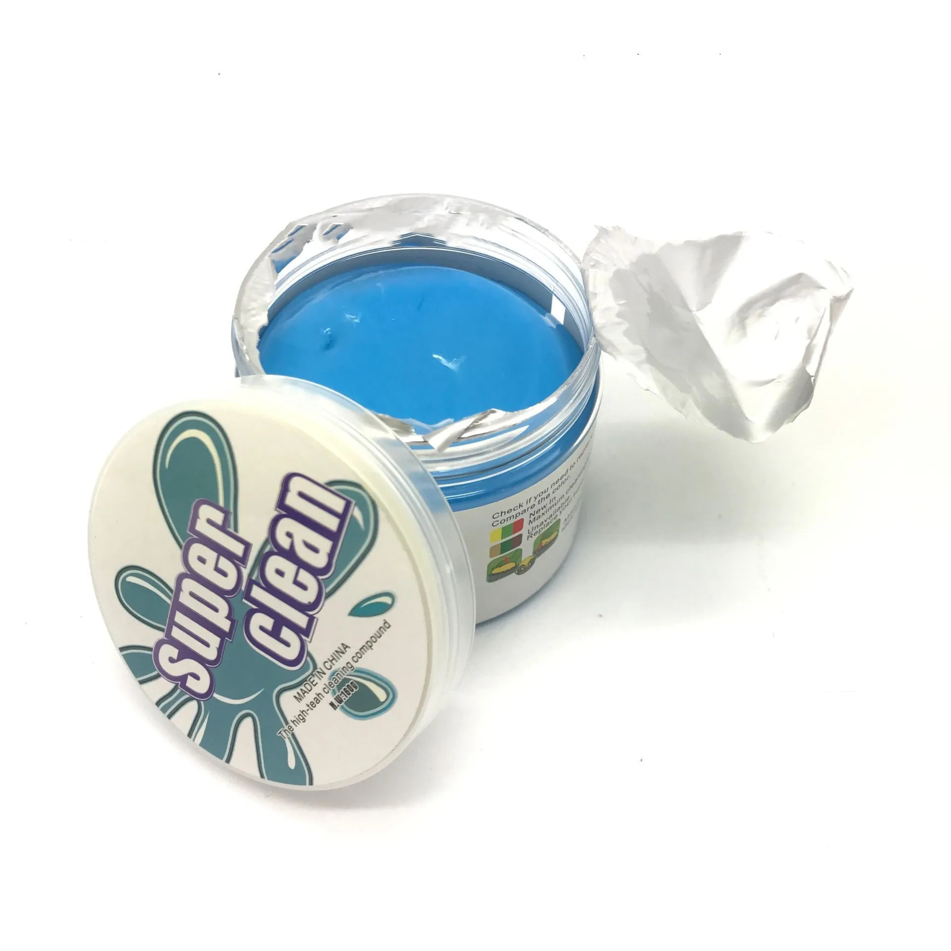 160g Magic Cleaning Gel in blue, green, pink, and yellow colours for household and car dust removal